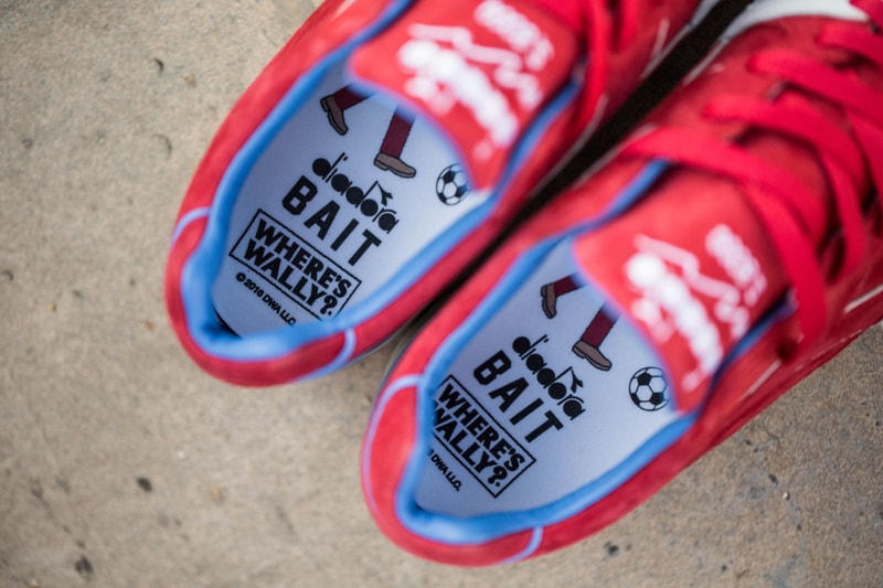 BAIT Diadora S8000 Where's Wally Sneaker Collaboration