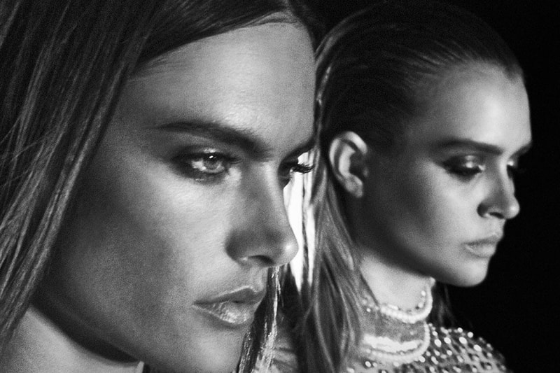 Kim and Kanye West  in Balamain's 2016 Fall Winter Campaign