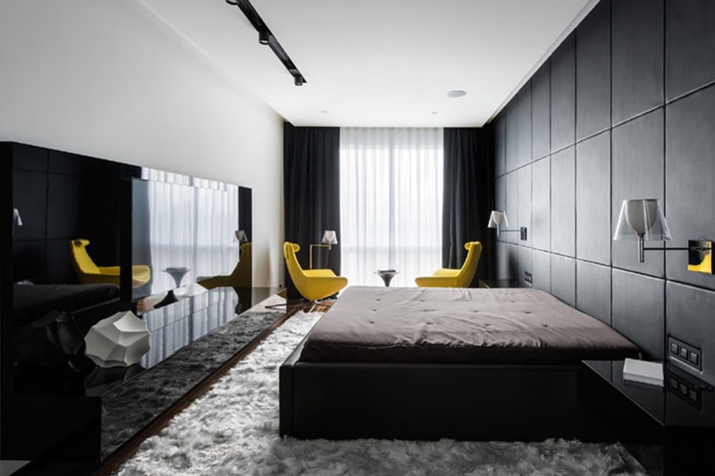 Black and White Interior Apartment