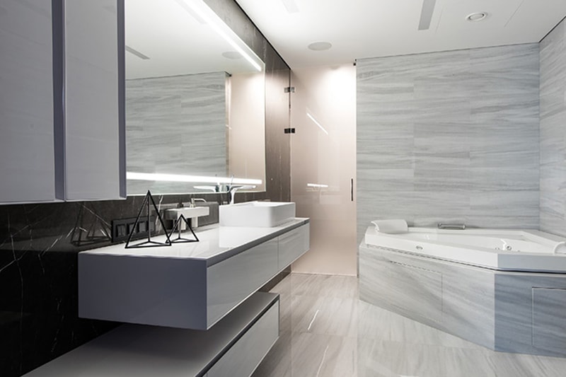 Black and White Interior Apartment