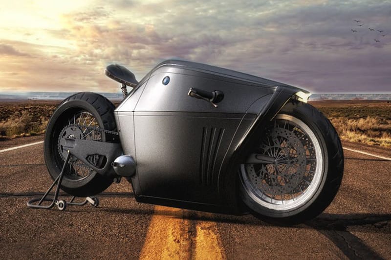 The BMW Radical Is One Monolithic Motorcycle 