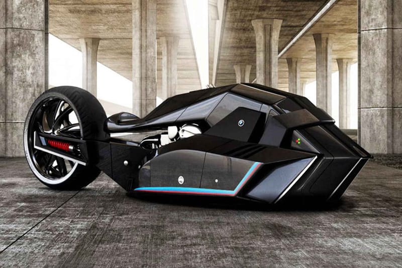 The BMW Titan Concept Motorcycle Is Built Like a Shark