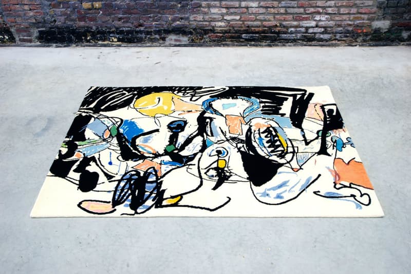 Case Studyo x Eddie Martinez Collaboration 'UNTITLED' Translates Painting Onto Rug