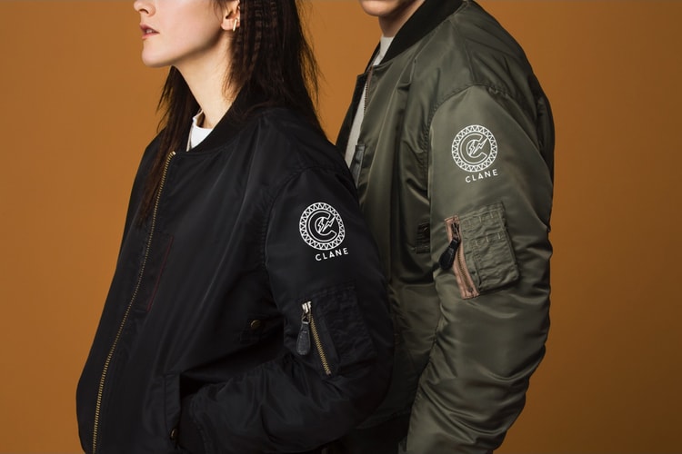 CLANE & fragment design Revisit the Iconic B-15 Flight Jacket