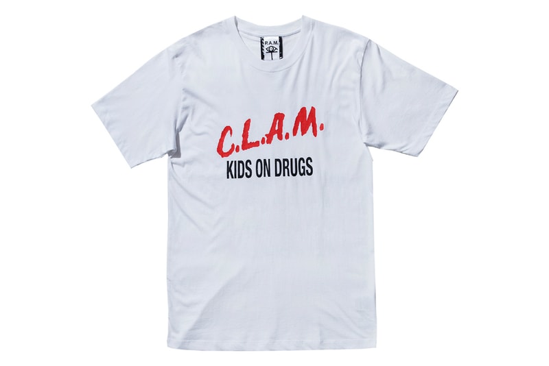 CLOT x P.A.M. Collaborate on a Capsule Called “C.L.A.M. Kids On Drugs”