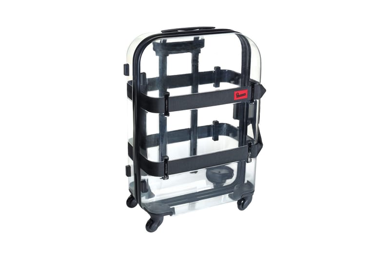 crumpler clear suitcase