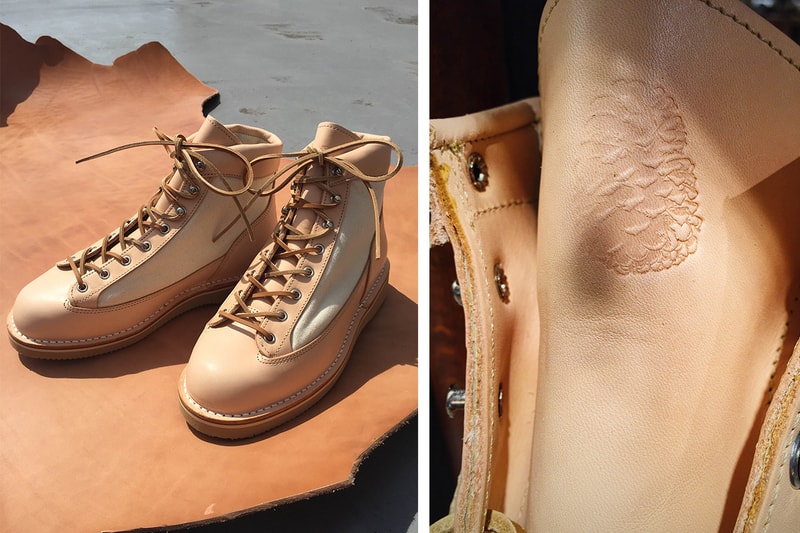 Danner x BLK PINE Workshop Natural Veg-Tan Boots