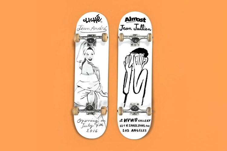The "DUET" Show in LA Celebrates Art and Skateboarding With Jean Jullien and Jean Andre