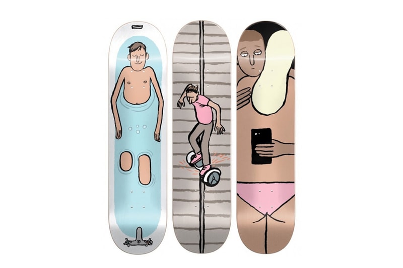 DUET Art and Skateboarding Show with Jean Jullien and Jean Andre