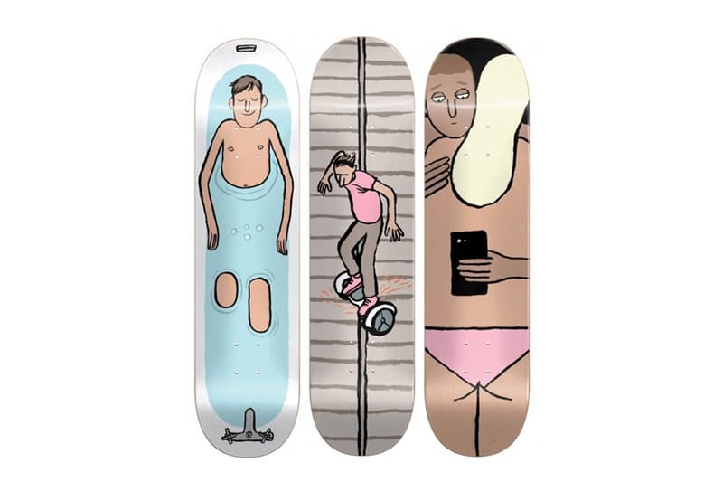 DUET Art and Skateboarding Show with Jean Jullien and Jean Andre