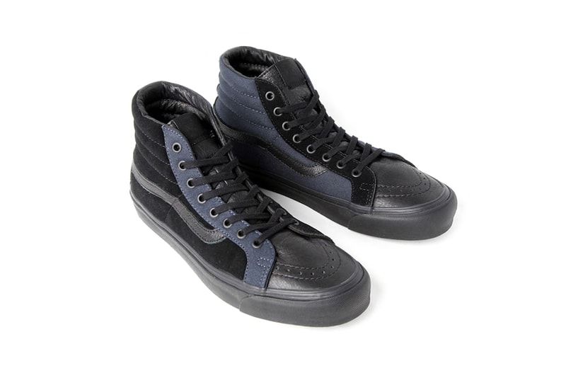 Engineered Garments Vans Vault OG Sk8 Hi LX Navy Olive