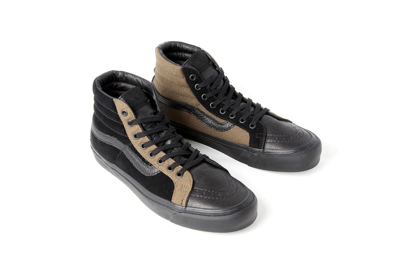 Engineered Garments Vans Vault OG Sk8 Hi LX Navy Olive