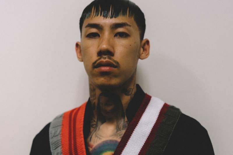 Backstage at FACETASM's 2017 Spring/Summer Paris Show