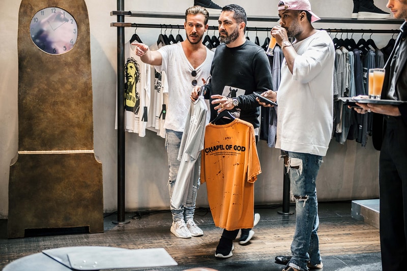 Fear of God x Chapel NY Launch at Maxfield Los Angeles