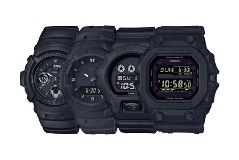 G-SHOCK Japan Launches a New Line of Deadly Matte Black Watches