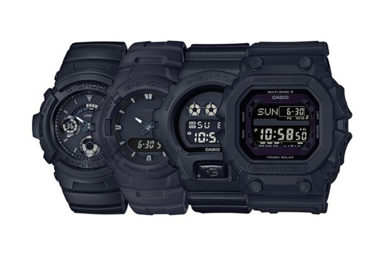 G-SHOCK Japan Launches a New Line of Deadly Matte Black Watches