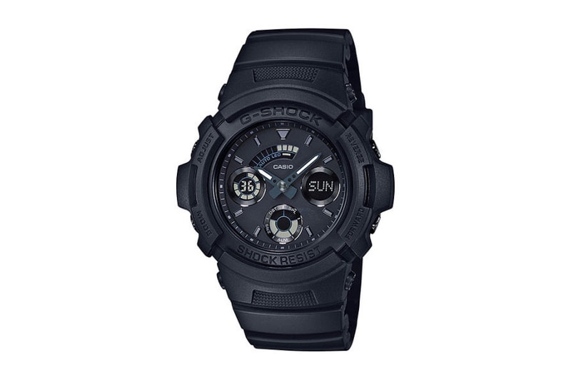 G-Shock Japan "Basic Black" Watch Series