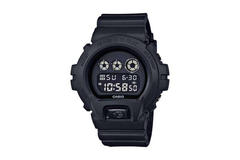 G-Shock Japan "Basic Black" Watch Series
