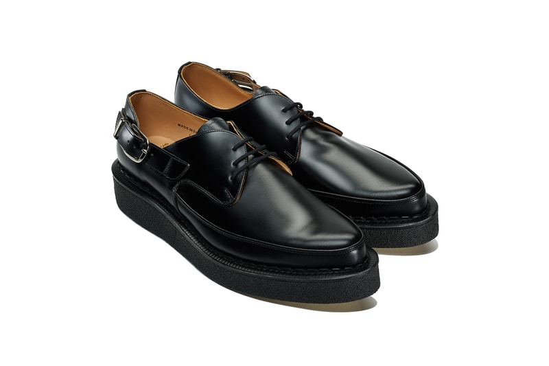 George Cox COMME des GARCONS Homme Plus Black Leather Creepers