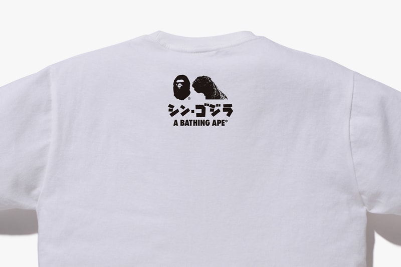 'Godzilla Resurgence' x BAPE Graphic T-Shirt Collection