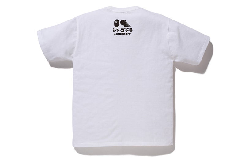 'Godzilla Resurgence' x BAPE Graphic T-Shirt Collection