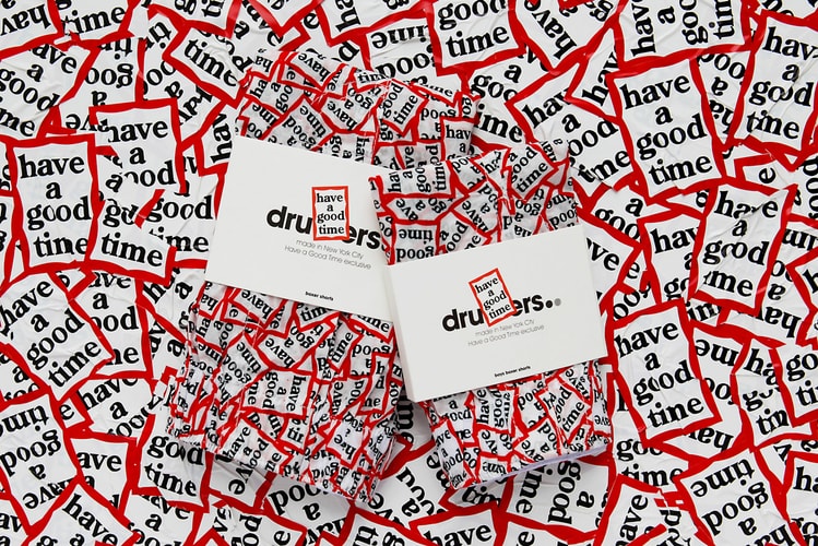 Have a Good Time Teams up With Druthers for an All-Over Print Release