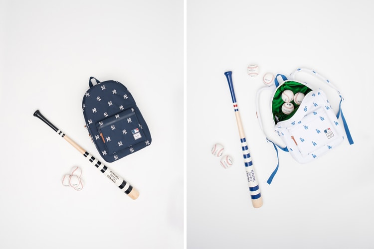Herschel Supply Honors the NY Yankees & LA Dodgers With Major League Baseball Collection