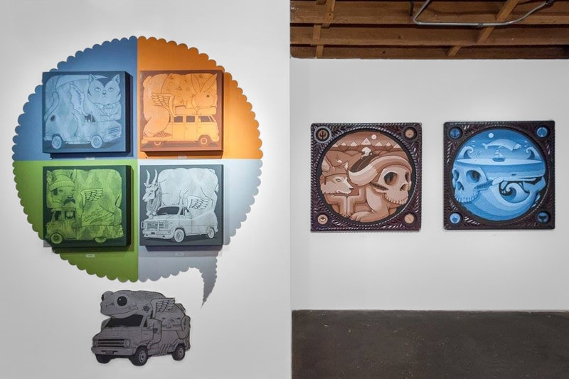 Jeremy Fish and Jim Houser "New Works" at Thinkspace