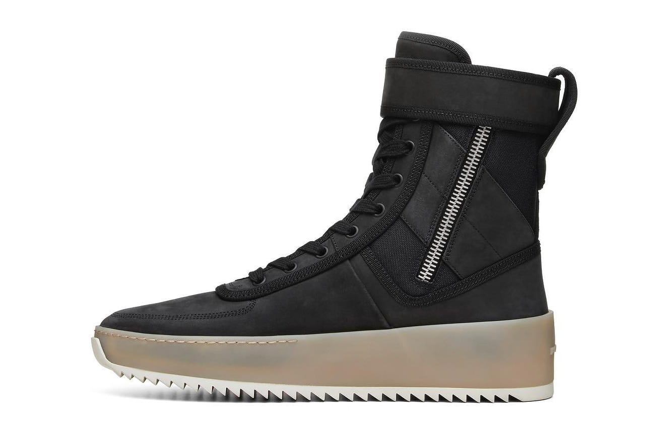 fear of god military boots black