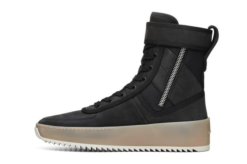 Fear of God Black Gum Military Sneaker