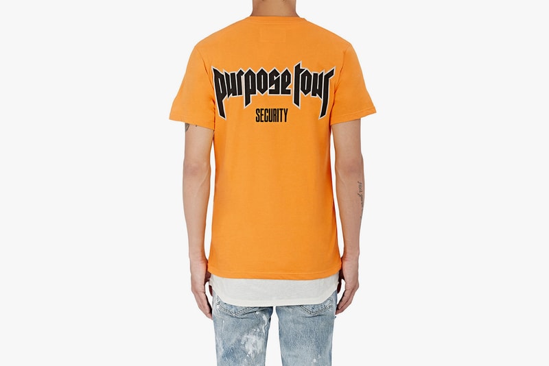 Barneys x Justin Bieber Purpose Tour Merch Pre-Order