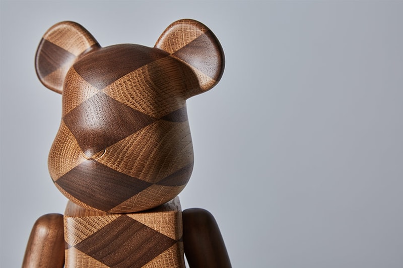 Karimoku x Bearbrick Woven Wood