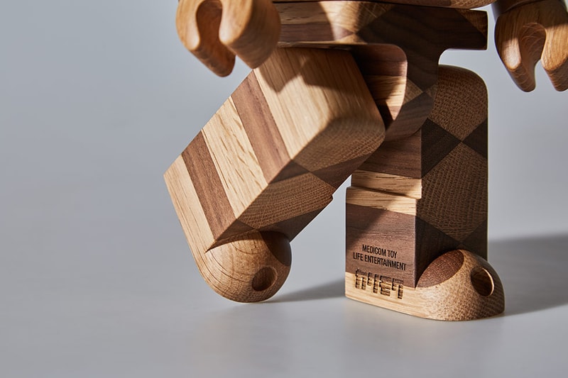 Karimoku x Bearbrick Woven Wood