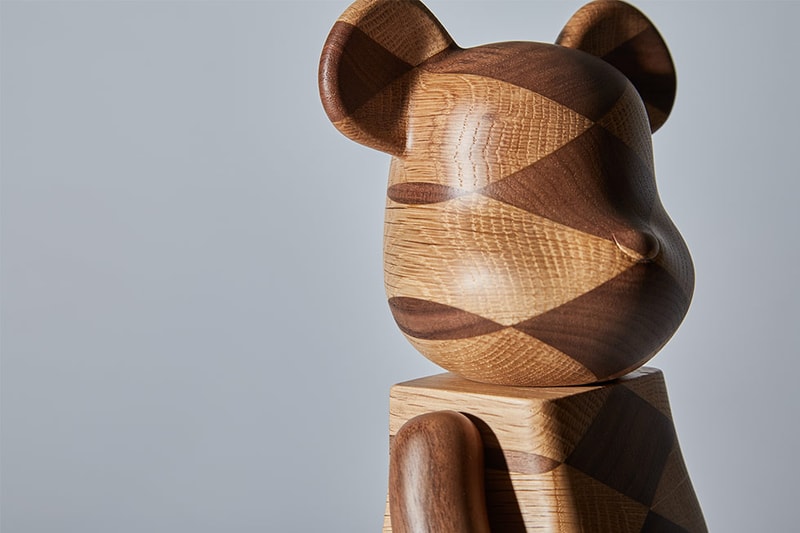 Karimoku x Bearbrick Woven Wood