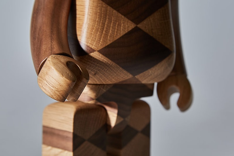 Karimoku x Bearbrick Woven Wood