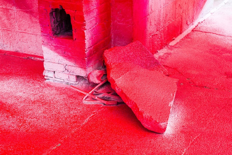 Katharina Grosse's "Rockaway!" Installation