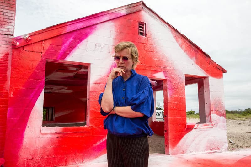 Katharina Grosse's "Rockaway!" Installation