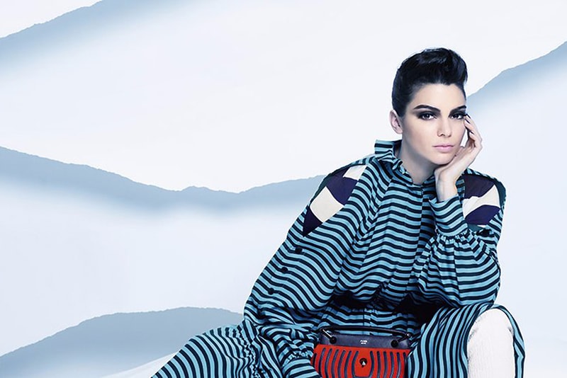 Kendall Jenner Fendi 2016 Fall Ad Campaign