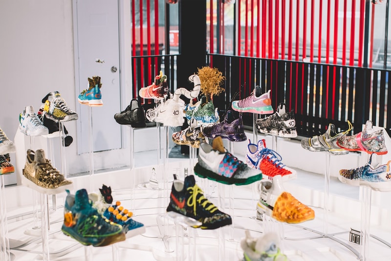 Kevin Durant & Nike's "852 x KD" Exhibition in Hong Kong
