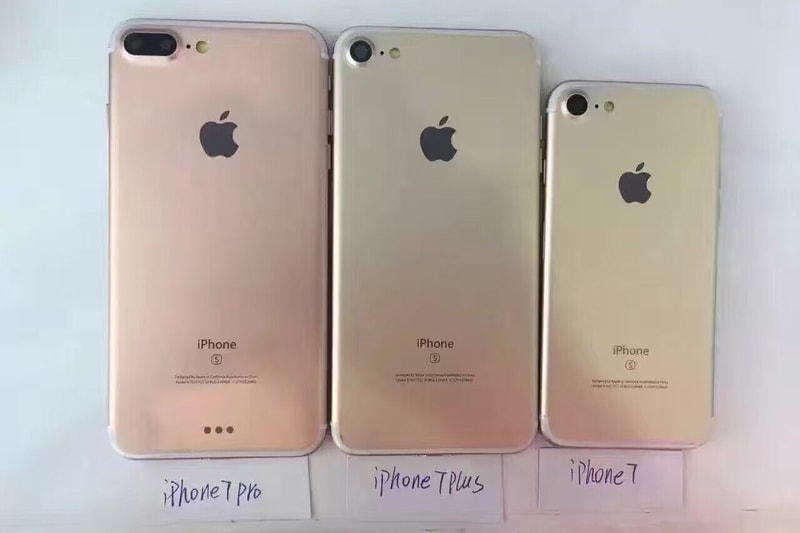 Leaked Apple iPhone 7 Lineup