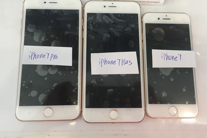 Leaked Apple iPhone 7 Lineup