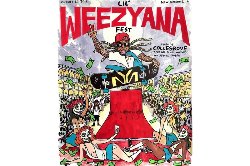 Lil Wayne Festival Lil Weezyana Fest 2 in New Orleans
