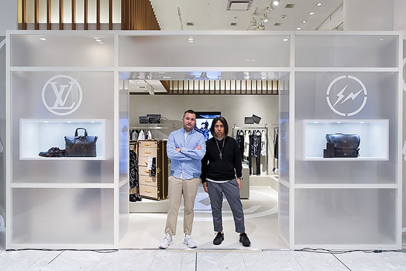 More Than 4000 People Lined Up For Louis Vuitton x fragment design at Isetan Tokyo