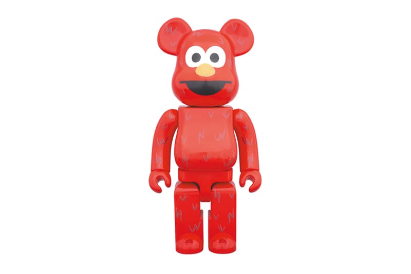 Elmo Gets the Medicom Toy 400% BE@RBRICK Treatment