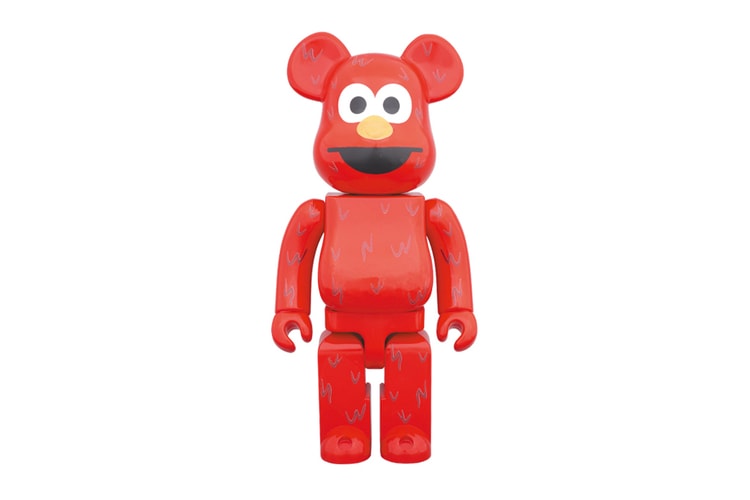 Elmo Gets the Medicom Toy 400% BE@RBRICK Treatment