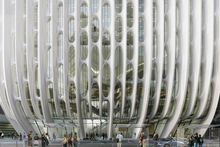 Zaha Hadid Stacked Vase Tower Melbourne Images
