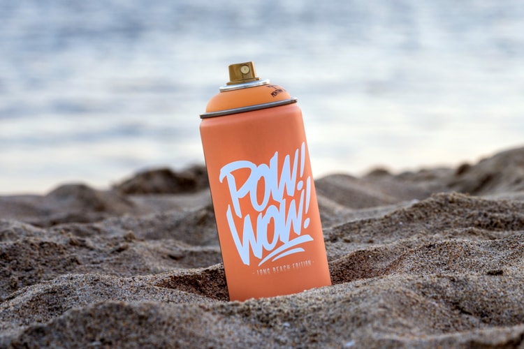 Montana x POW! WOW! Deliver Long Beach G2030 Blast Orange Spray Can