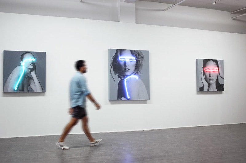 Neon Light Photography Javier Martín Blindness Collection