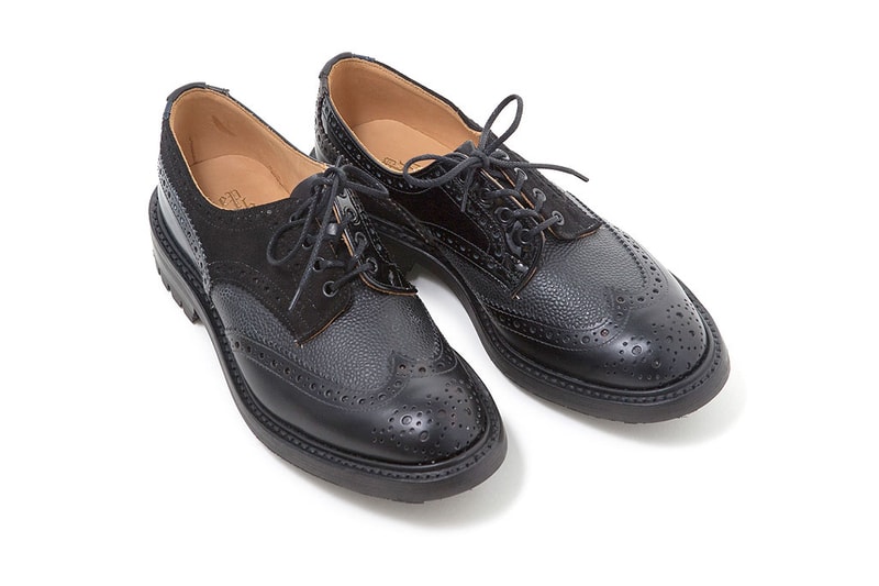 Nepenthes x Trickers Gibson Derby Shoe