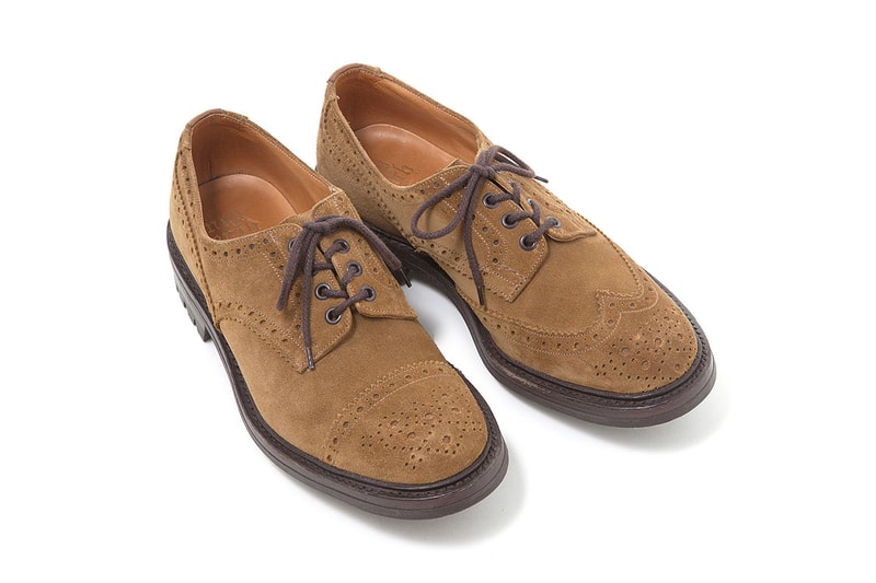 Nepenthes x Trickers Gibson Derby Shoe